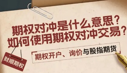 股票期权对冲策略的方法有哪些?